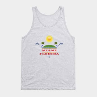 Miami Capital del  Sol Tank Top